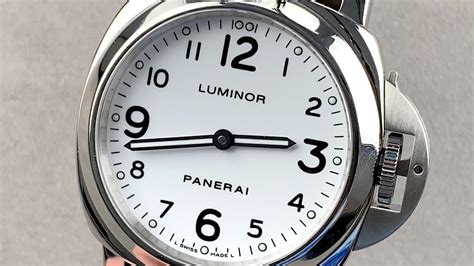 Panerai Luminor Base PAM 114 Panerai Watch Review .